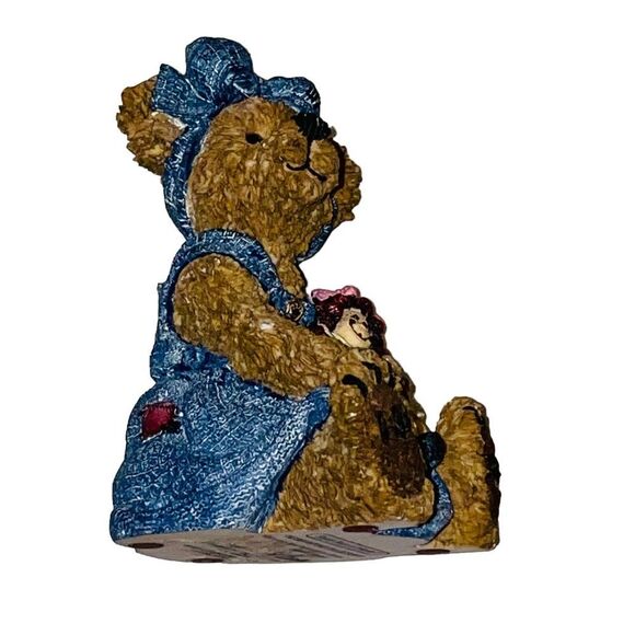 10/25🦋 Boyd's Bears & Friends The Bearstone Collection Sally Quignapple w/ Annie - Picture 9 of 12